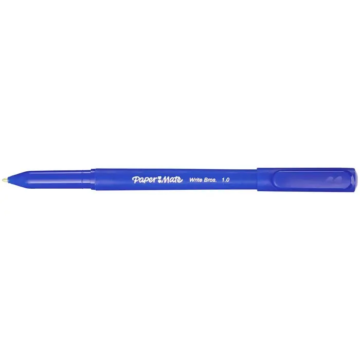 Paper Mate Write Bros. Ballpoint Pens, Medium Point, 1.0 mm, Blue, Pack of 60 Limited Time